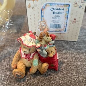Cherished Teddies "Carolyn" Wishing You All Good Things Vintage 1993